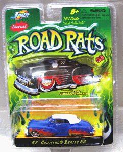 【ROAD RATS】JADA TOYS 1/64★47' CADILLAC SERIES 62