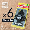 【ホールセール】【まとめ買い】【リトルツリー】【Little Tree】【6枚セット送料無料】【ブラックアイス】Black Ice 【芳香剤 車】