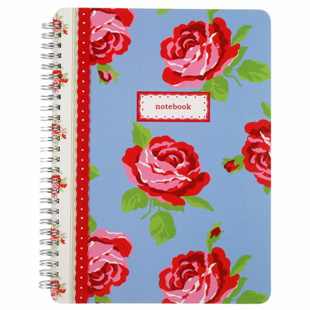 Cath Kidston ottoman rose notebook LXLbh\@Om[g([Y)