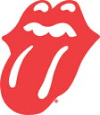 Rolling Stones fJ[ Rub-On Stickers Tongue (L)