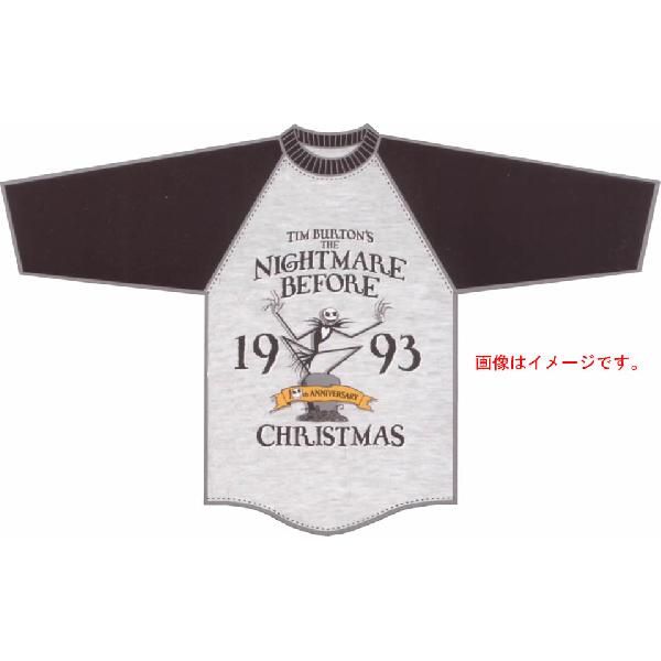 ナイトメアビフォアクリスマス 3/4スリーブTシャツ：Mサイズ　