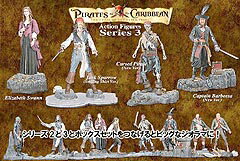 アクションフィギュアシリーズ3セット パイレーツオブカリビアン