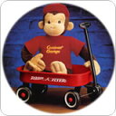 #701CG Radio Flyer Curious George(sj