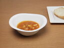 【カフェ】【ホテル】ミルキーホワイト 変形ボウル S【アウトレット】【オーバル】【ボール】【鉢】【丼】【スープ】【お得】【陶器】【激安】【85%OFF】