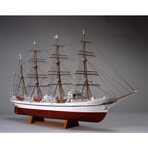 木製帆船模型　1/160　日本丸（帆無し・停泊）　Woody JOE　ウッディジョー 【送料無料】