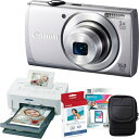 キヤノン 1600万画素デジタルカメラ&フォトプリンター盛りだくさんセット【CANON PowerShot A2600】【送料無料】