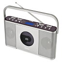 速聞き/遅聴きCDラジオ 【 再生速度 スピード テンポ 変更 調整 学習用 Manavy マナヴィ CDR-550SC 】【送料無料】