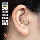 ニコン・エシロール 耳穴型 デジタル補聴器(両耳用2個セット)- NEF-M100 小型 目立たない デジタル 補聴器 集音器 ニコン補聴器 耳あな..