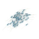 uxcell アキシャルリードタイプ 金属皮膜抵抗器 カーボン 抵抗 10Ohm 1W +/-1% 45個入り