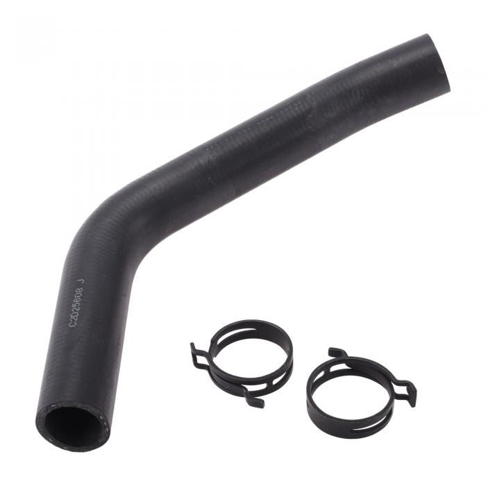VekAuto ジャガーに対応XF 2013-2015用ラジエーターホースヒーターホースNo.C2D25608 ラバー製冷却液チューブ ブラック 1個