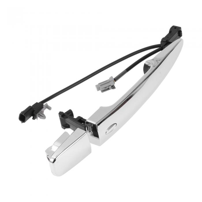 TUCKBOLD 日産に対応ムラーノ/マキシマ2009-2014用フロント助手席車外ドアハンドルNo.806401AA0A シルバートーンABS 1セット