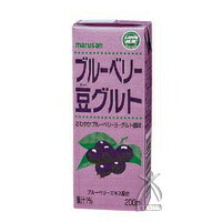【ムソー】マルサン　ブルーベリー豆グルト　200ml