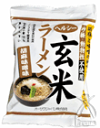 【オーサワジャパン】ヘルシー玄米ラーメン(胡麻味噌味) 119g（うち麺80g）　★8/15(水)10:00〜8/18(土)9:59までポイント最大19倍★