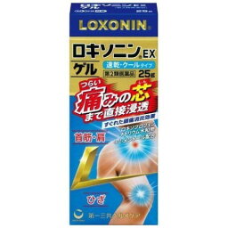 【第2類医薬品】★<strong>ロキソニン</strong>EX　<strong>ゲル</strong>25g[　湿布］