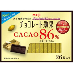 明治 チョコレート効果 86％ 26枚×6個セット [チョコレート効果］