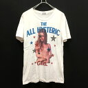 ヒステリックグラマー HYSTERIC GLAMOUR THE ALL HYSTERIC GIRL ガールプリント Tシャツ カットソー 半袖 S ホワイト 白 春夏 メンズ 【中古】【ベクトル 古着】 170509 VECTOR×Refine