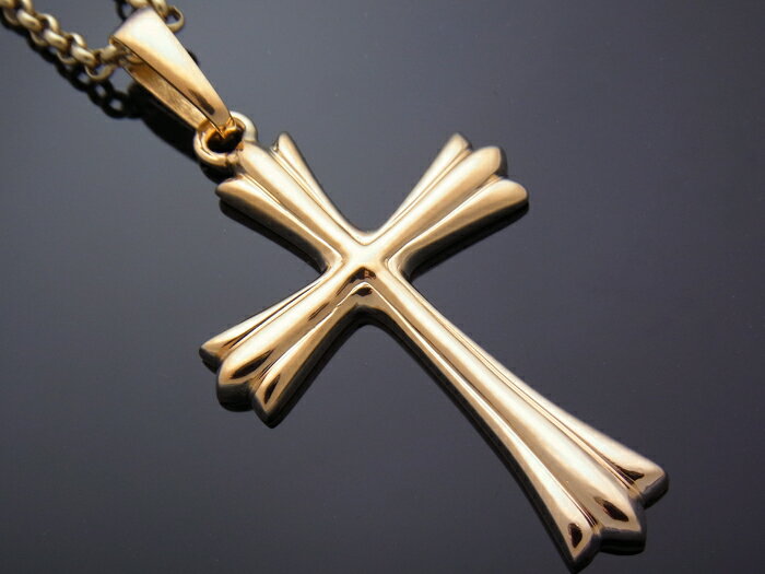 18k イエローゴールド クロス ペンダント 無垢モデル 18金ロールチェーンセット ネックレス k18 【キャンペーン対象商品】 18k イエローゴールド クロス ペンダント 無垢モデル 18金ロールチェーンセット ネックレス k18 【キャンペーン対象商品】