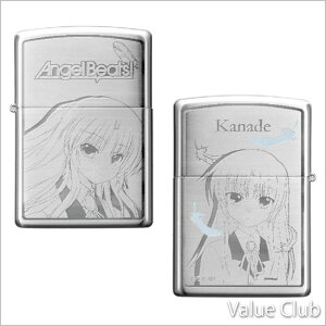 【オイル・フリント付♪】【次回7/上旬入荷予定】Zippo(ジッポ):Angel Beats!(エンジェルビーツ) かなで