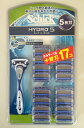 【送料無料】シック ハイドロ5 ホルダー1本+替刃17個入り Schick HYDRO5 【1】