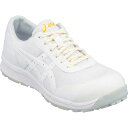 ショッピングアシックス アシックス 静電気帯電防止靴 ウィンジョブCP21E ホワイト×ホワイト 24．5cm 1足