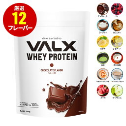 【VALX ホエイ<strong>プロテイン</strong>】1kg 12種類の味から選べる チョコレート ベリー ヨーグルト カフェオレ バナナ レモネード 抹茶 杏仁豆腐 スイカ 国内生産 WPC <strong>山本</strong><strong>義徳</strong> 筋トレ ダイエット 女性 美容