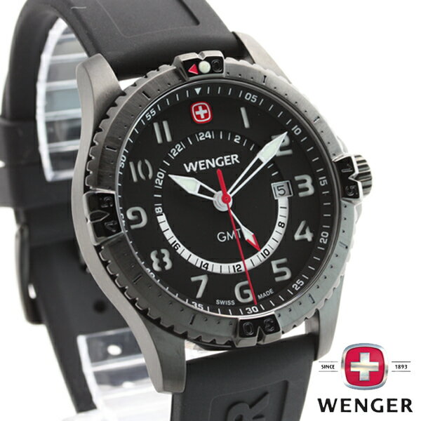 WENGER ウェンガー 腕時計 SQUADRON GMT スクアドロン ジーエムティー …...:vanilla-vague:10423284