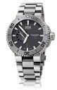 オリス 腕時計 ORIS Aquis Titan Small Second Date (アクイス チタン スモールセコンドデイト) グレー/ブレス 743.7664.72.53M 【オリス 時計】 送料無料