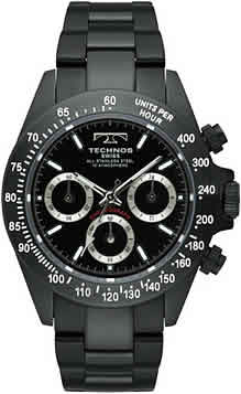テクノス メンズ腕時計 TGM615BB TECHNOS  送料無料