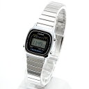 カシオ 腕時計 レディース CASIO STANDARD DIGITAL LADYS デジタル LA670WD-1DFチプカシ チープカシオ プチプラ メタルベルト【メール便で送料無料】