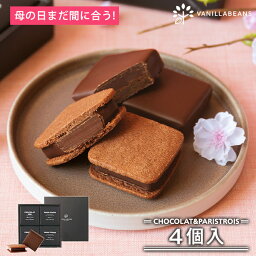 バニラビーンズ ショーコラ＆パリトロ4個入 チョコレート ギフト <strong>お菓子</strong> あす楽 母の日ギフト