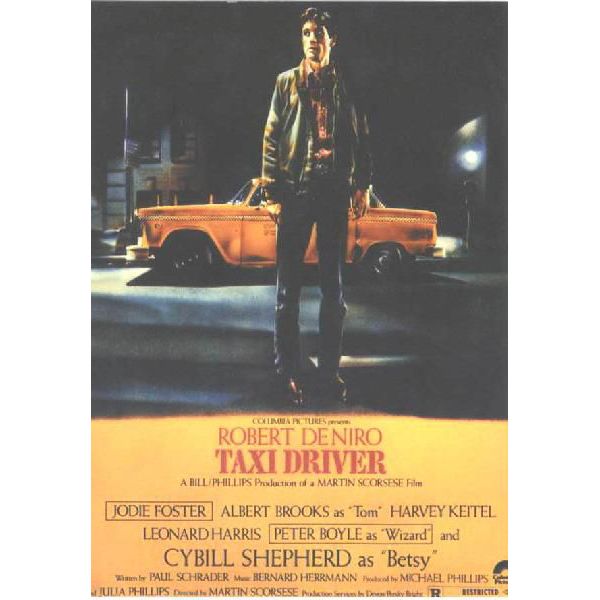 映画ポストカード　タクシードライバー【TAXI DRIVER】