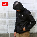 送料無料10%OFF)PUMA(プーマ)ウインドブレーカー メンズ(フード付きパーカー、裏メッシュ、)スポーツやカジュアル、トレーニングにオススメ 592744(ウィンドブレーカー)レイン
