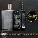 正規品 COILART MAGE BOX TRICKER KIT メカニカルMOD BOX MOD RDA 電子タバコ スターターキット スモークトリック メイジ メカ トリッカー