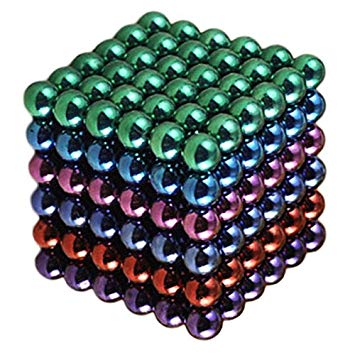 強力磁石の立体パズル マグネットボール216個セット 《5mm》 《カラフル》 ネオジム磁石 パワーボール 立体パズル【smtb-KD】[玩具][定形外郵便、送料無料、代引不可]