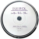 Good-J DVD+R DL CPRMΉ f[^&rfIΉ(8.5GB/215min) 2.4-8{ Chv^u 10 XshP[X GJDL+8X10PW[`OXցA A ]