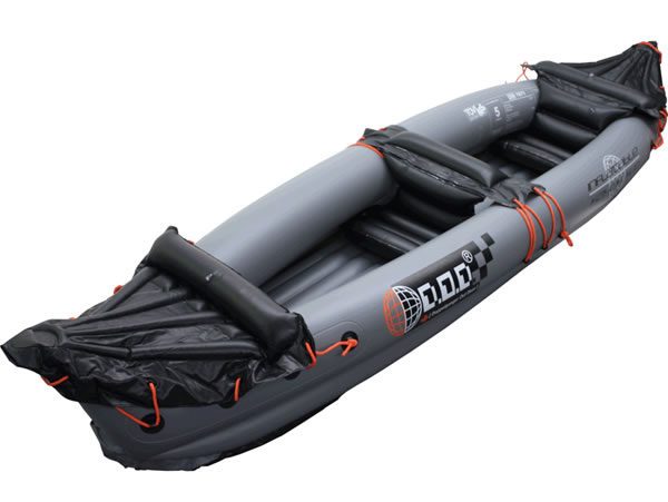 2人用 PVCカヤック インフレータブルカヤック K-10/二人乗り[D.O.D INFLATABLE KAYAK K-10]