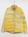 ICT 限定 ビズビム VISVIM カーチフ ダウンジャケット バンダナ 古布 ヴィンテージ素材 パッチワーク 総柄 黄色 イエロー 3 0214905013014 KERCHIEF DOWN JKT BANDANA YELLOW/i28 メンズ 【中古】【ベクトル 古着】 170303 ベクトル マークスラッシュ