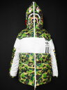 未使用品 16AW アディダスオリジナルス × アベイシングエイプ adidas originals × A BATHING APE シャーク ダウンジャケット 迷彩 カモフラ カーキ ブラウン XO BK4568 SHARK DOWN JACKET BAPE/L42 メンズ 【中古】【ベクトル 古着】 170519 ベクトル マークスラッシュ