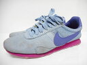 ナイキ NIKE プリモントリオールレーサーVNTG スニーカー スエード シューズ 25.0 ブルー系 555258-409 WMNS PRE MONTREAL RCR VNTG/△Q31 レディース 【中古】【ベクトル 古着】 170629 ベクトル マークスラッシュ