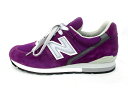 未使用品 ニューバランス NEW BALANCE M996 スニーカー シューズ ローカット スエード リミテッドエディション LIMITED EDITION USA製 M996PU 28cm 紫 パープル メンズ メンズ 【中古】【ベクトル 古着】 170713 ベクトル マークスラッシュ