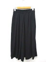 ユニクロ UNIQLO スカンツ ワイド クロップド パンツ ウエストゴム 無地 S 黒 ブラック レディース レディース 【中古】【ベクトル 古着】 170607 ベクトル マークスラッシュ
