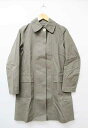 マッキントッシュ MACKINTOSH ロゴボタン ステンカラ—コート 32緑系カーキ ブランド古着ベクトル 中古●170303 0040B レディース 【中古】【ベクトル 古着】 170303 プリマベーラ