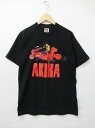 1988年製 アキラ AKIRA ヴィンテージ Tシャツ 80s usa製 攻殻機動隊 大友克洋 M ブラック ブランド古着ベクトル 中古 170829 0090 メンズ 【中古】【ベクトル 古着】 170829 プリマベーラ