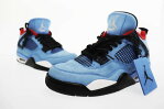 ナイキ NIKE AIR JORDAN 4 RETRO TRAVIS SCOTT CACTUS JACK 308497-406 エア ジョーダン レトロ トラヴィス スコット 26 ブルー ブランド古着ベクトル 中古☆AA★▲■190606 0300 メンズ