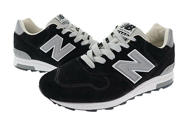 【中古】<strong>ニューバランス</strong> NEW BALANCE M<strong>1400</strong>BKJ BLACK スエード スニーカー 27.5 黒 ブラック ブランド古着ベクトル 中古 ▲■ 231201 メンズ