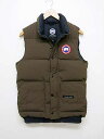 カナダグース CANADA GOOSE 4125M フリースタイル ダウンベスト サイズXS ブラウン【ブランド古着ベクトル】【中古】170509 メンズ レディース 【中古】【ベクトル 古着】 170509 プリマベーラ