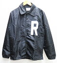 ラグスマックレガー Rags Mcgregor Rワッペン付き コーチ ジャケット黒ブラック 【中古】【ベクトル 古着】 170415 プリマベーラ