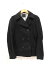 マウジー moussy ピーコート Pコート ウール混 黒 1 レディース 【中古】【ベクトル 古着】 171004 ブランド古着ベクトルプレミアム店