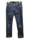 ヒステリックス Hysterics ヒステリックグラマー デニムパンツ ジーンズ ストレート ローライズ ボタンフライ ストレッチ ロング インディゴ XS ☆★ レディース 【中古】【ベクトル 古着】 170410 ブランド古着ベクトルプレミアム店