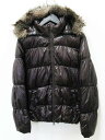 ギャップ GAP ダウン ジャケット ナイロン パーカ フェイク ファー XS 茶 ブラウン レディース 【中古】【ベクトル 古着】 170812 ブランド古着ベクトルプレミアム店